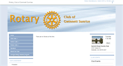 Desktop Screenshot of gwinnettsunriserotary.org